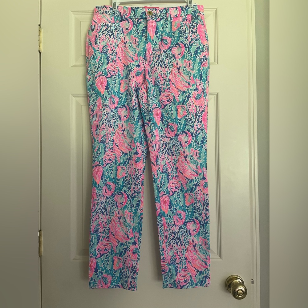 Lilly Pulitzer Kelly multicolor stretch pants
